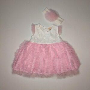 Βρεφικό φόρεμα με κορδέλα