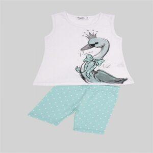 Σετ nek για κορίτσι με κύκνο