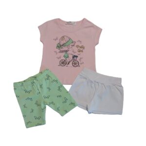 Σετ τριών τεμαχίων για κορίτσι