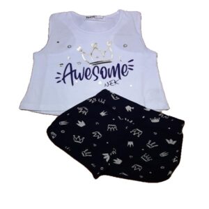 Σετ nek για κορίτσι με στέμμα