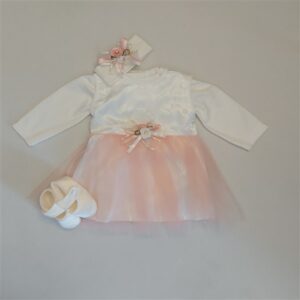 Σετ δώρου με βρεφικό φόρεμα