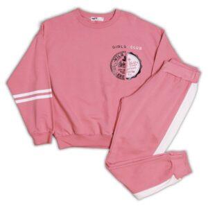 Εποχιακές φόρμες nek ροζ μπλούζα girls club