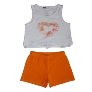 Καλοκαιρινό σετ για κορίτσι με καρδιά